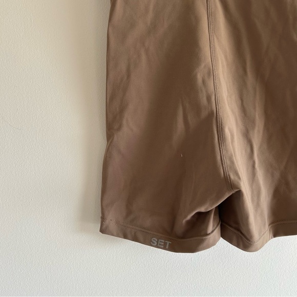 SET ACTIVE SPORTBODY® SHORTYSUIT ROMPER DUNE SIZE S - Picture 4 of 7